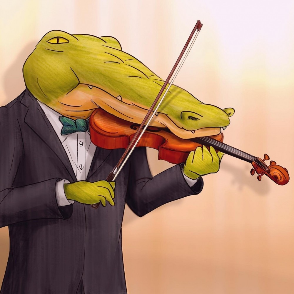 Какой была бы жизнь крокодилов в человеческом мире (23 фото)