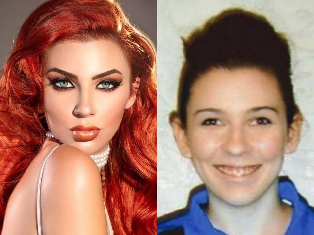 Популярная Instagram-модель Аманда Николь Мартин показала, какой она была в юности (12 фото)